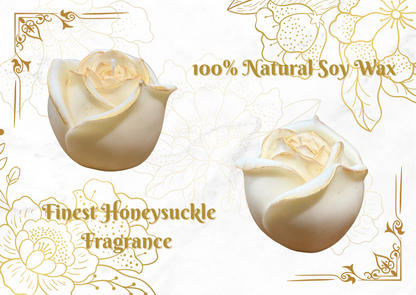 The White Rose Candle