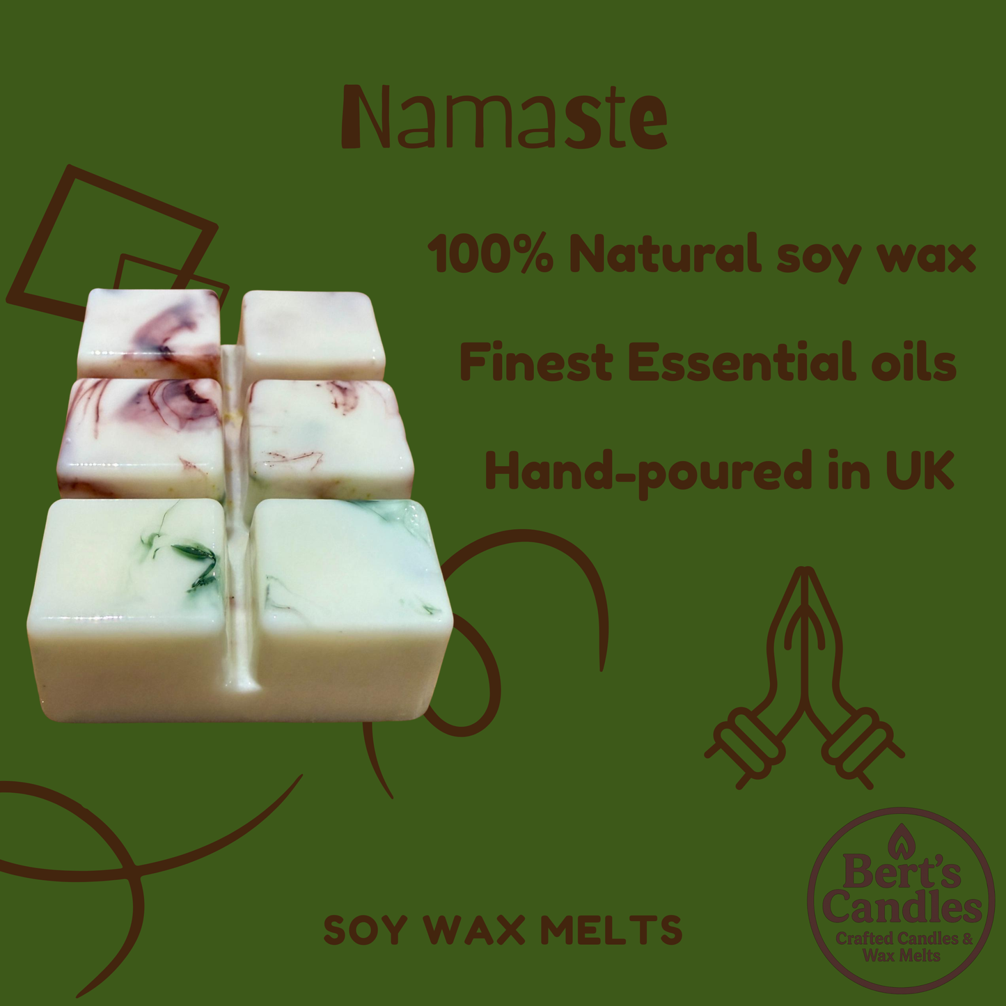 Namaste Melts (100% Essential Oils)