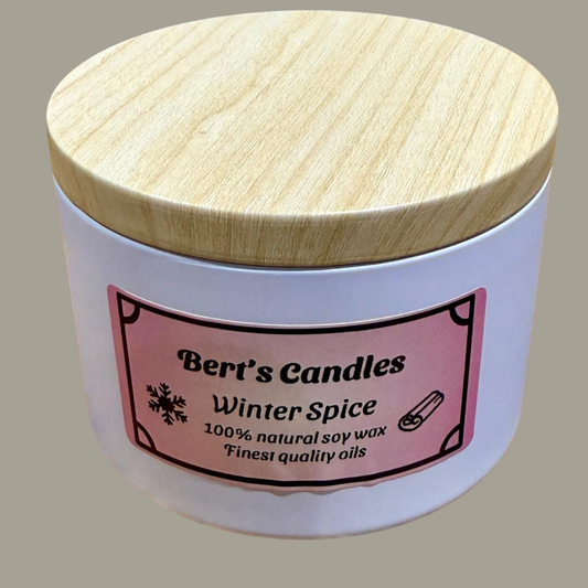 Bert’s Winter Spice Scented Candle