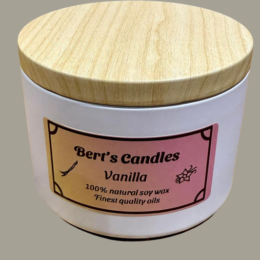 Bert’s Vanilla Scented Candle
