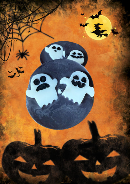 Spooky giant tea light candles