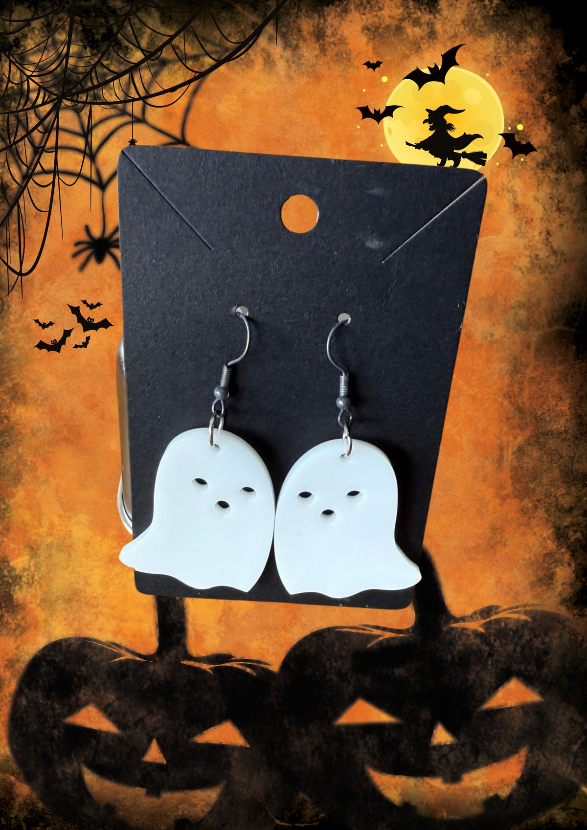Ghost earrings