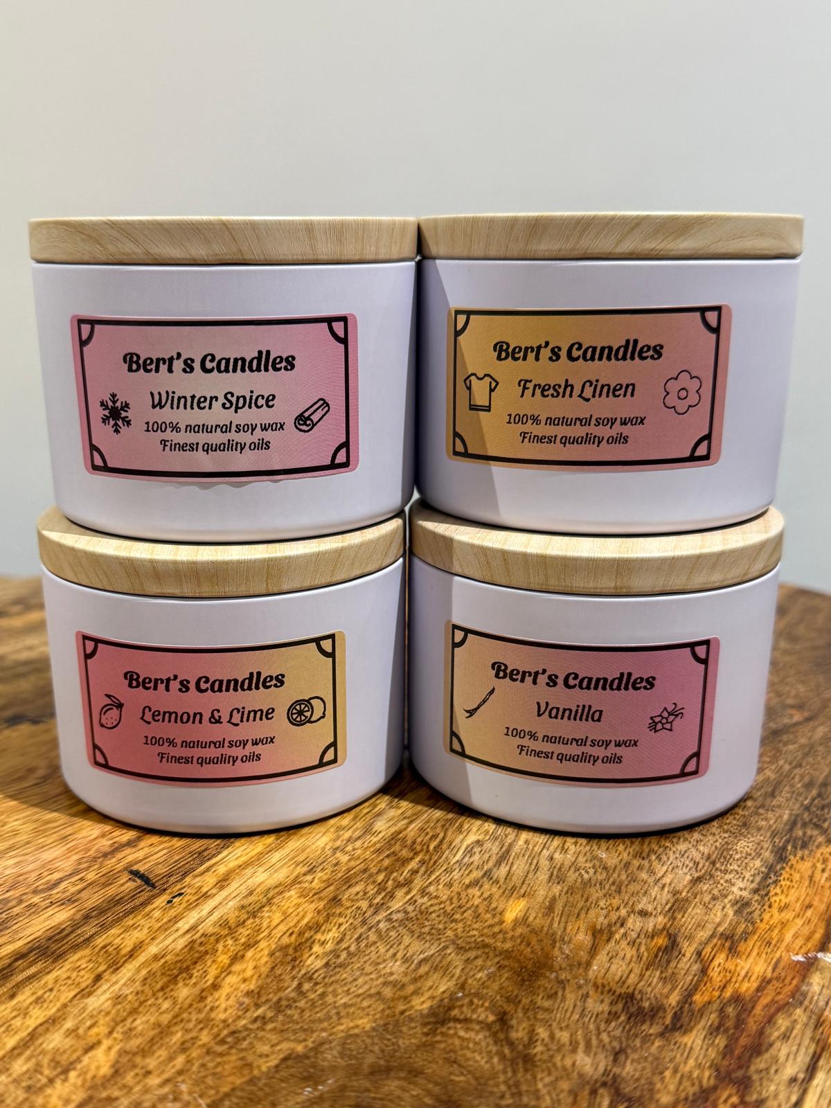 Bert’s Winter Spice Scented Candle