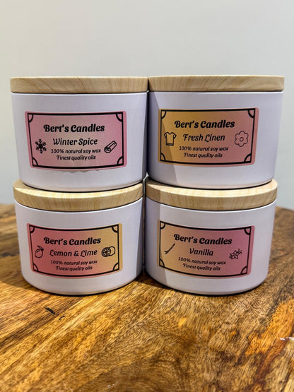 Bert’s Winter Spice Scented Candle
