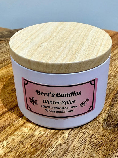 Bert’s Winter Spice Scented Candle