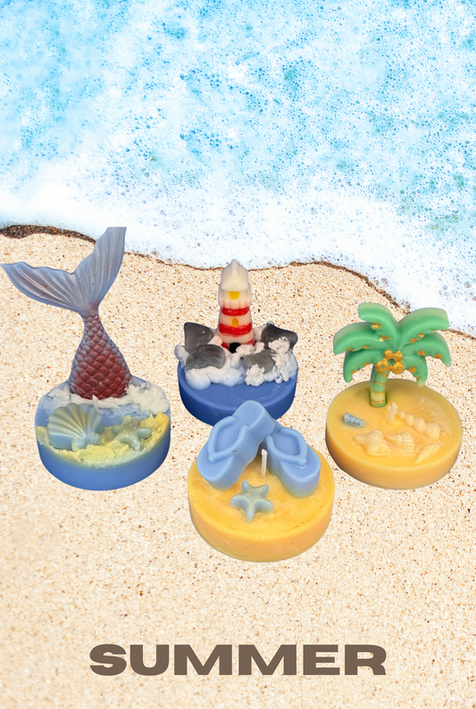 Beach Set Giant Tea Lights